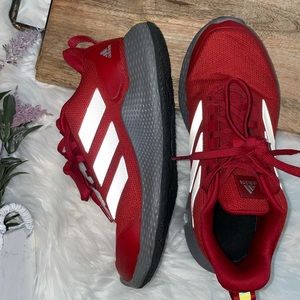 Like New Red Adidas Shoes Size 6 1/2 (men’s)